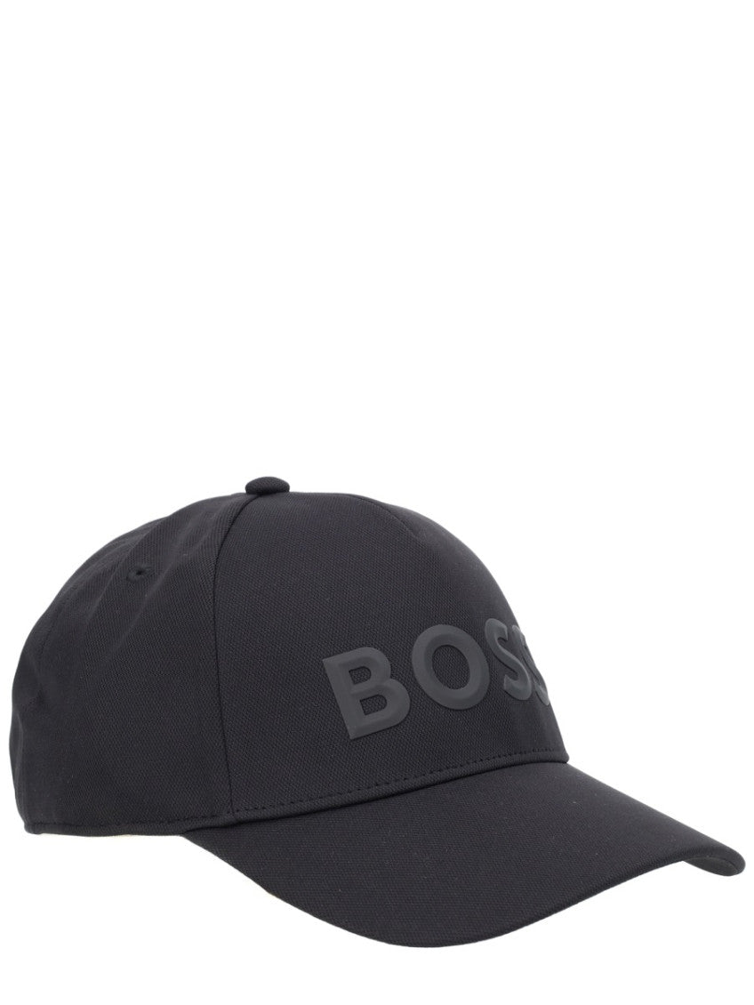 Black Logo Baseball Hat 2