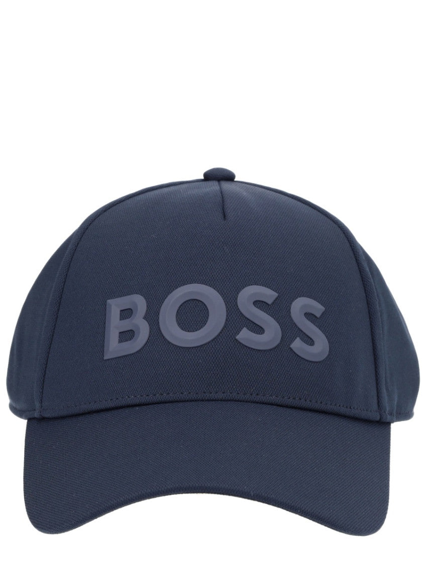 Navy Blue Logo Baseball Hat 1