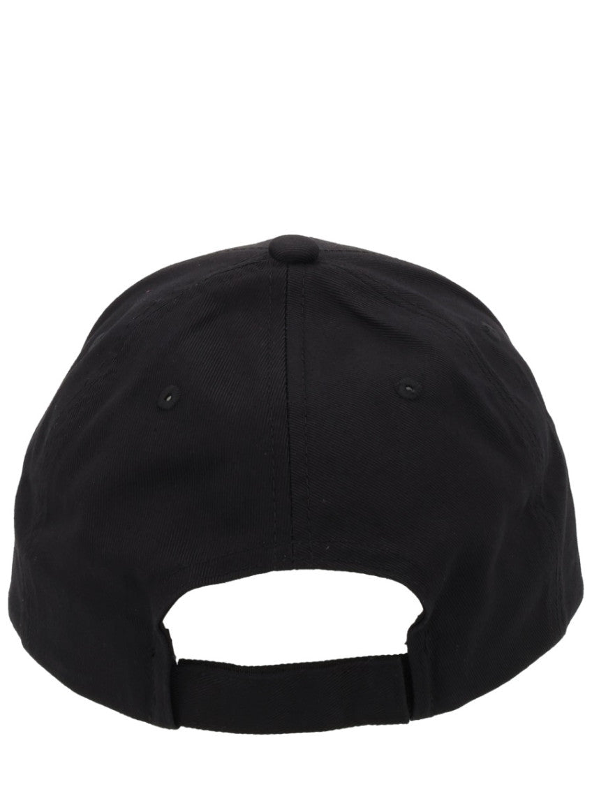Black Solid Baseball Hat 3