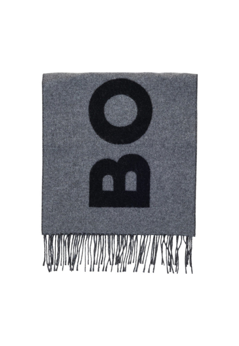 Grey Rikard Logo Scarf 2