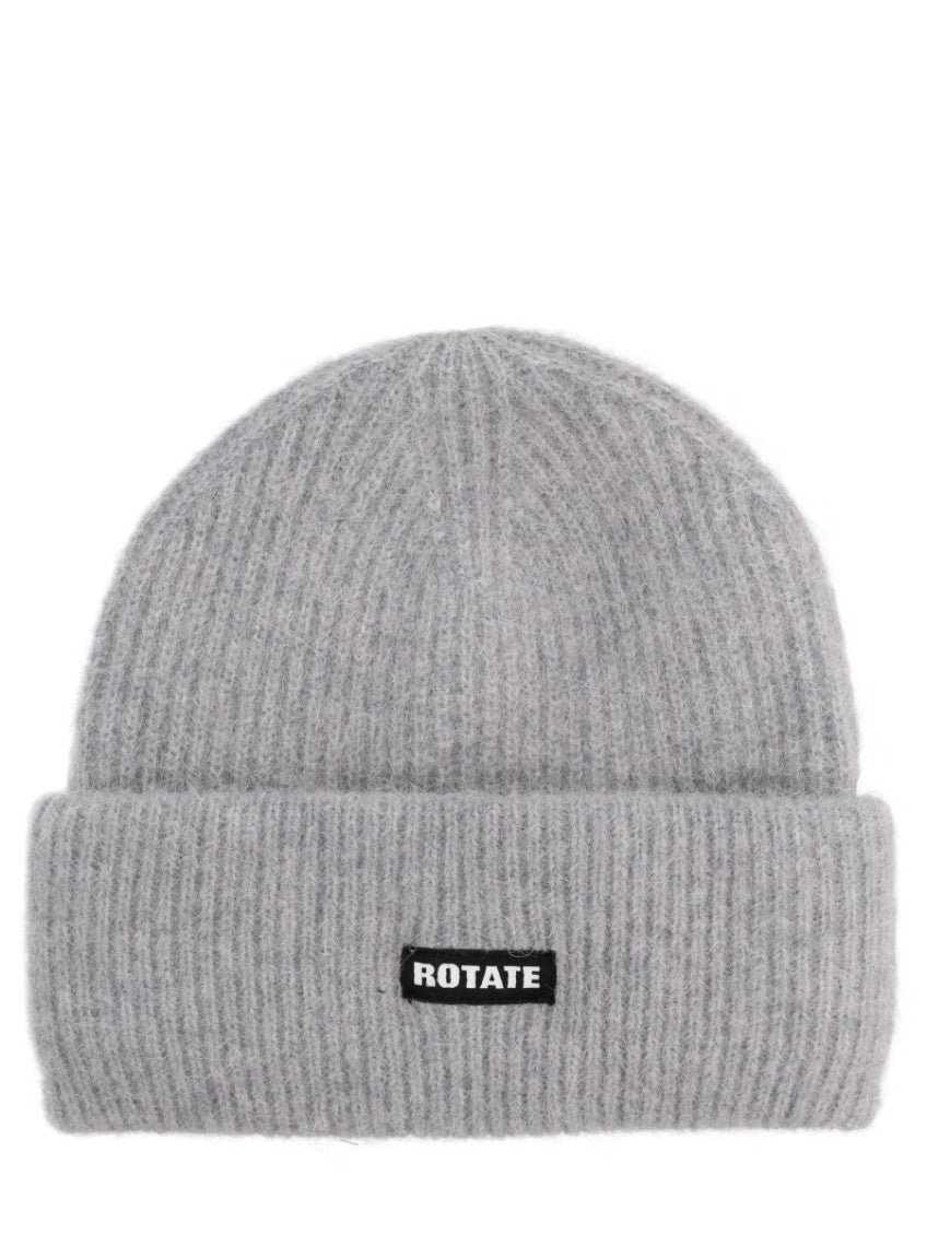 Grey Logo Beanie Hat 1
