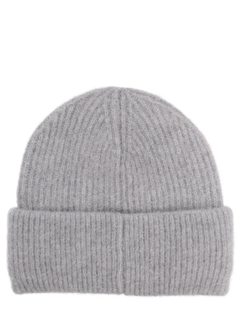 Grey Logo Beanie Hat 2