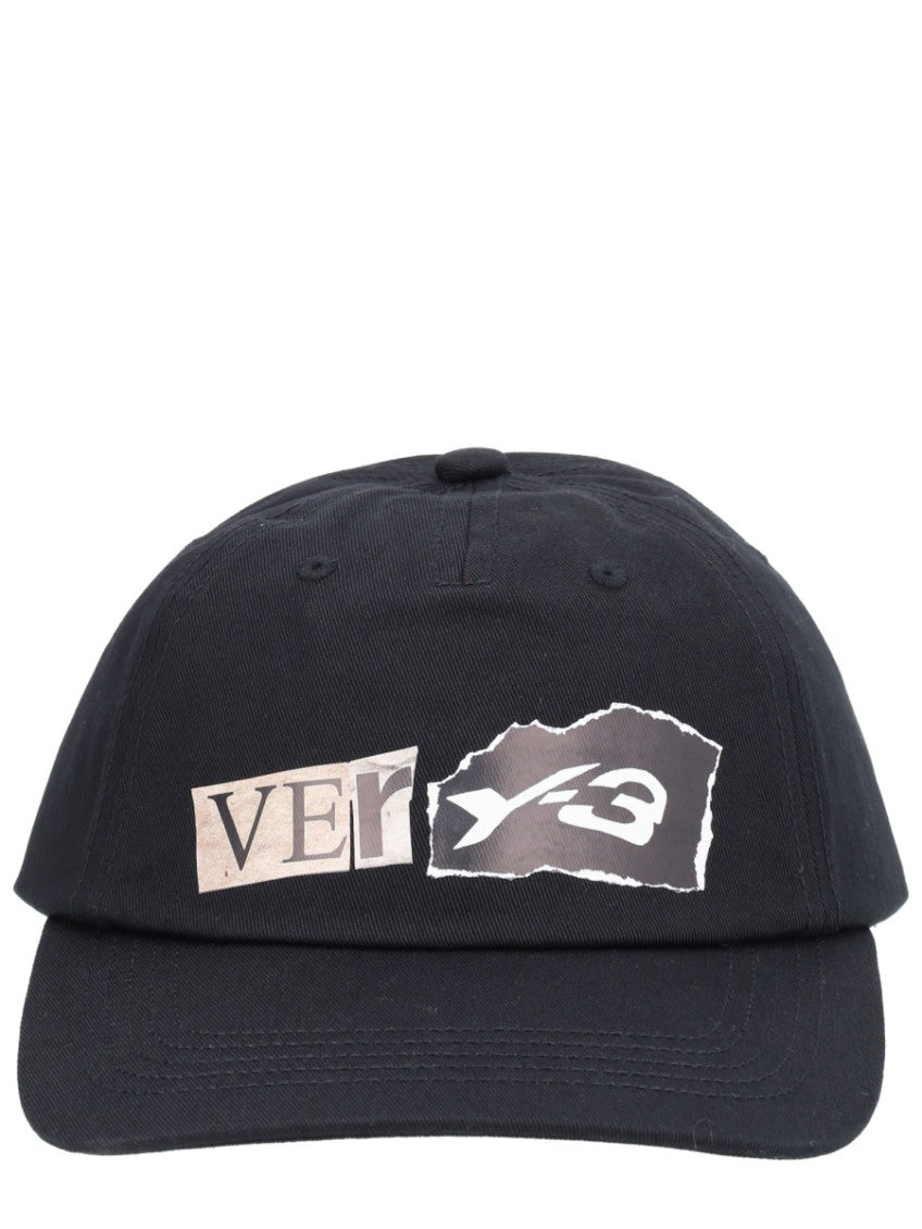 Black Logo Baseball Hat 1