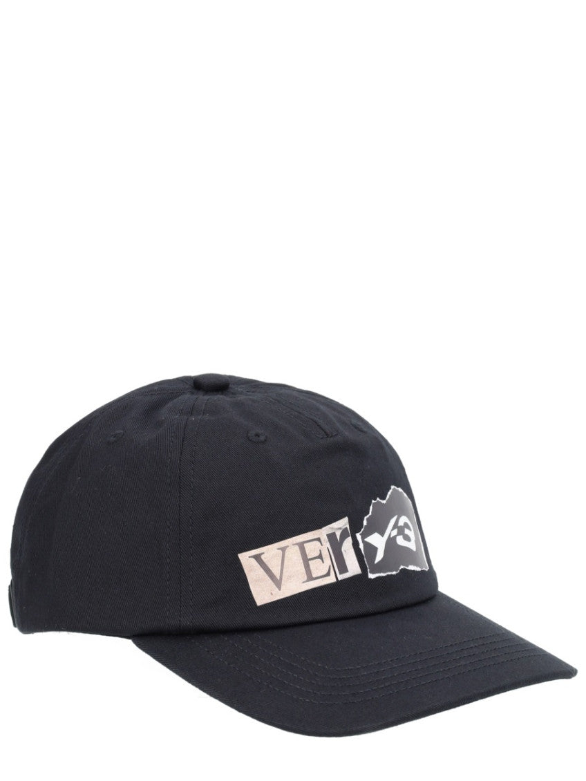 Black Logo Baseball Hat 2