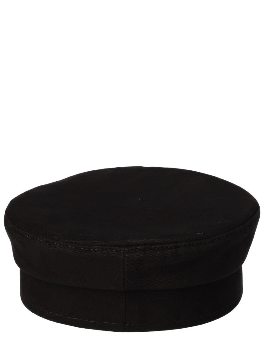 Black Logo Bakerboy Hat 3