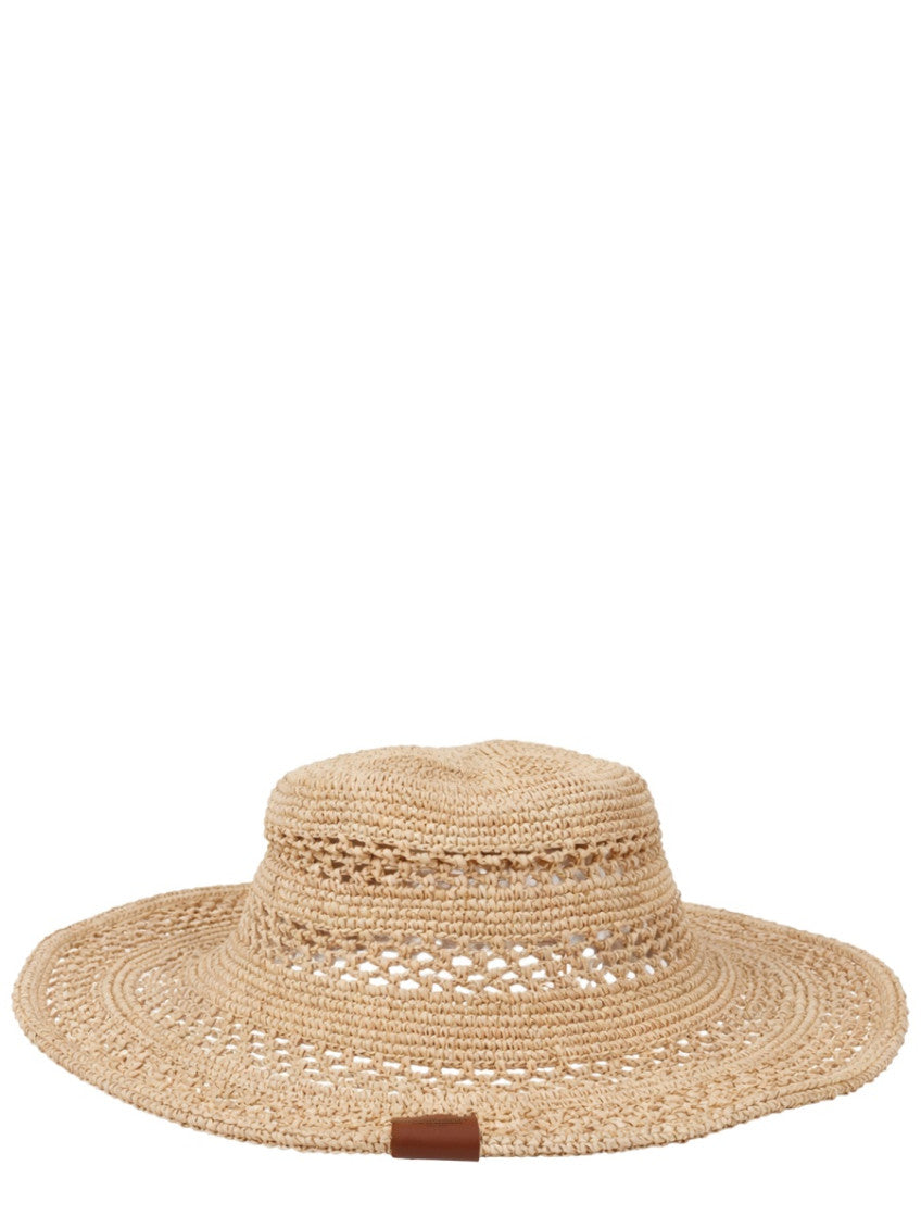 Beige Bucket Textured Bucket Hat 1