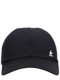 Black Logo Solid Baseball Hat 1