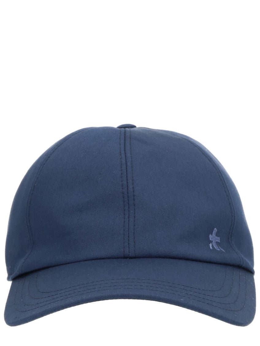Blue Logo Solid Baseball Hat 1