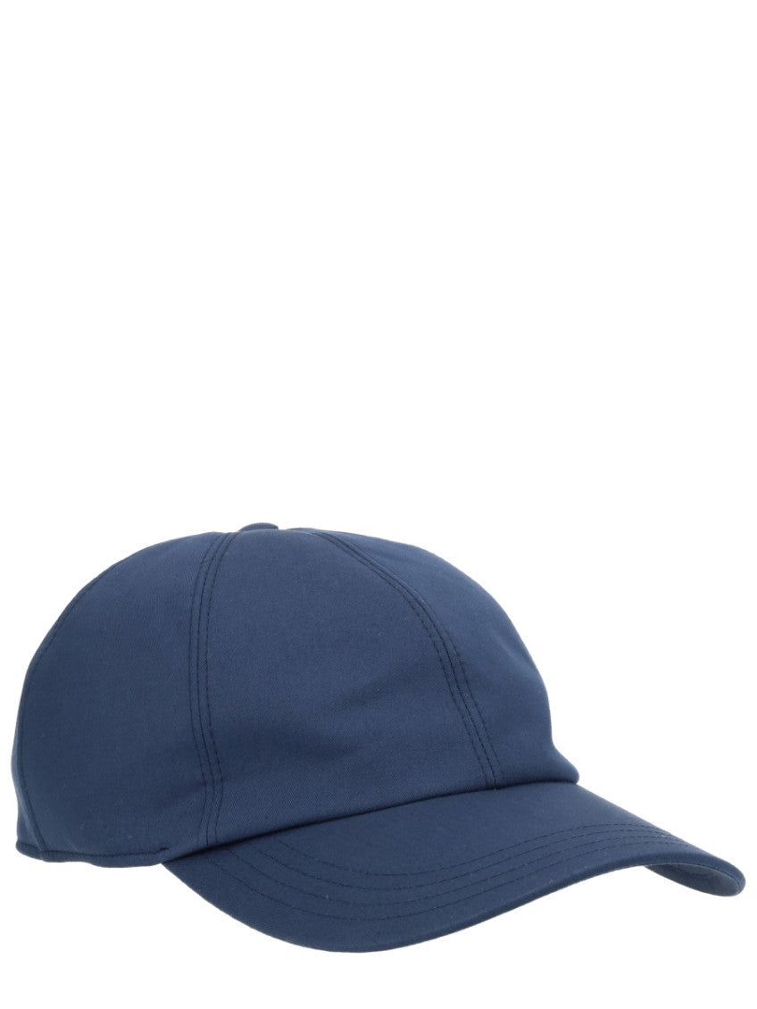 Blue Logo Solid Baseball Hat 2