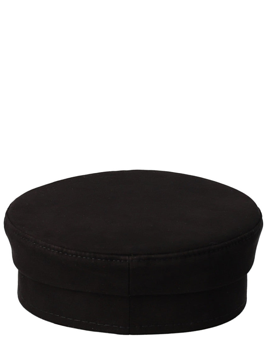 Black Baker Boy Embroidered Bakerboy Hat 2