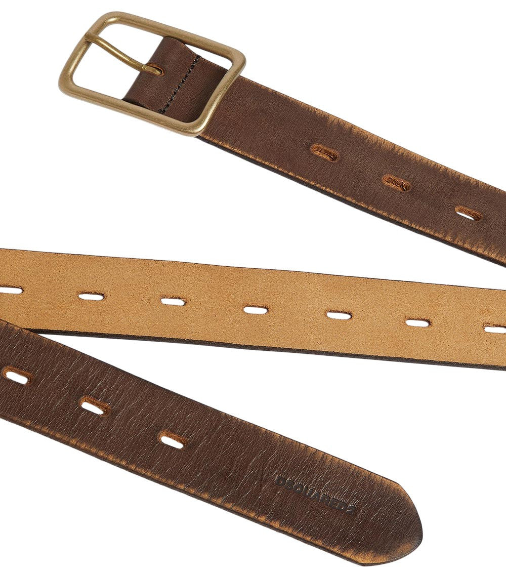 Brown Solid Belt 3