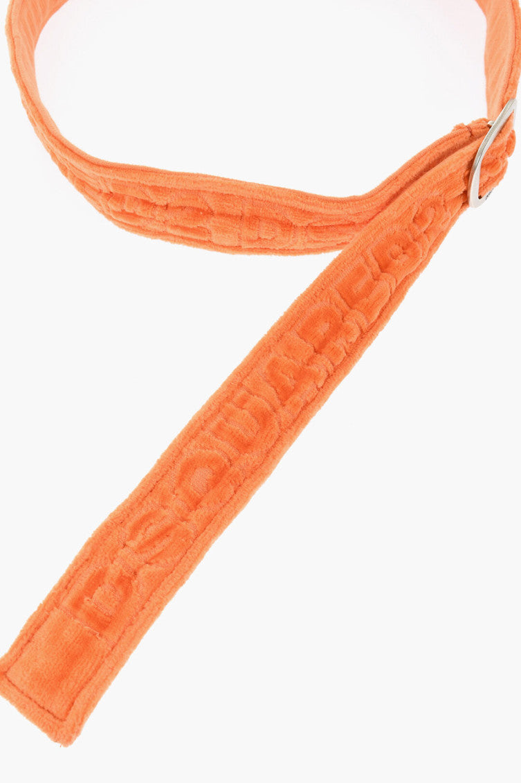 Orange Twin Beach Solid Adjustable Belt 3