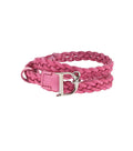 Pink Braided Belt 1