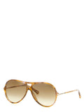 Yellow Aviator Sunglasses 1