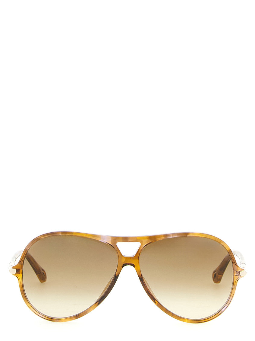 Yellow Aviator Sunglasses 2