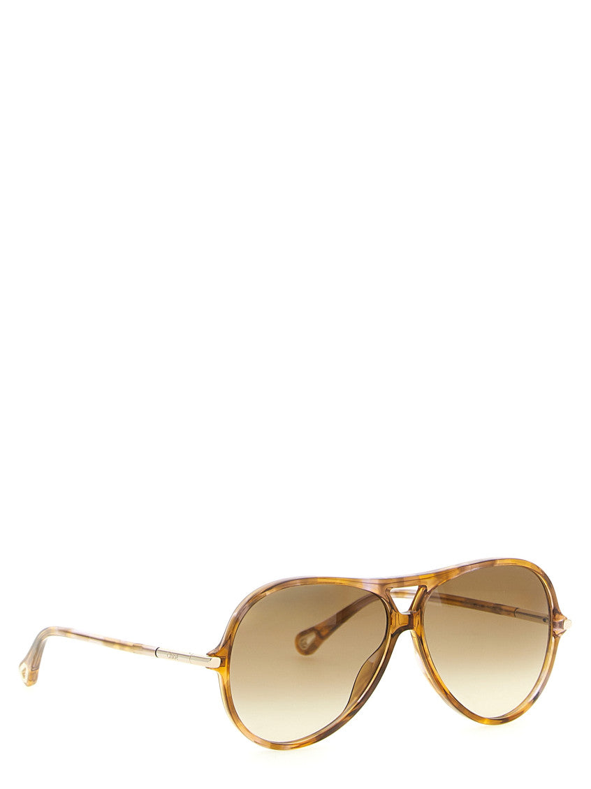 Yellow Aviator Sunglasses 3