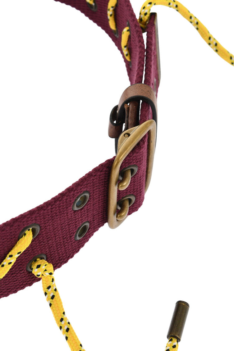 Maroon Boy Scout Solid Belt 3