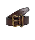 Brown Solid Formal Belt 1