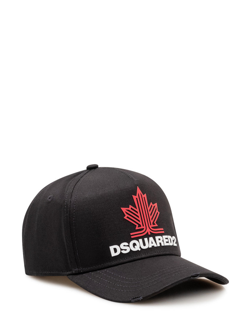 Black Logo Baseball Cap 2