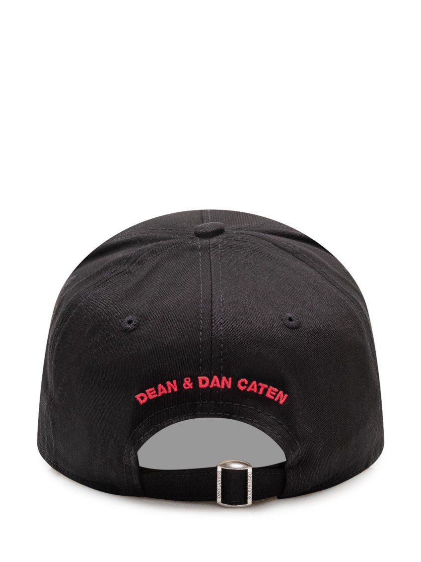 Black Logo Baseball Cap 3