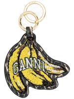 Black Banana Printed Key Holder 1