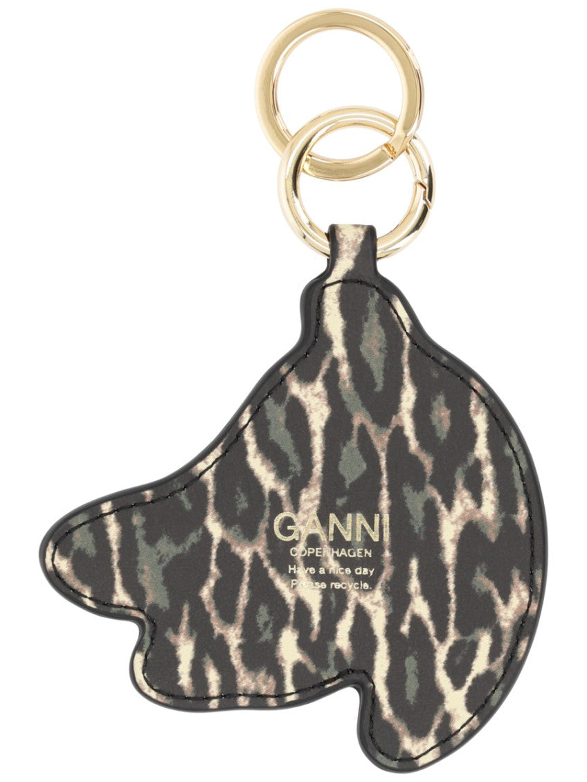 Black Banana Printed Key Holder 2