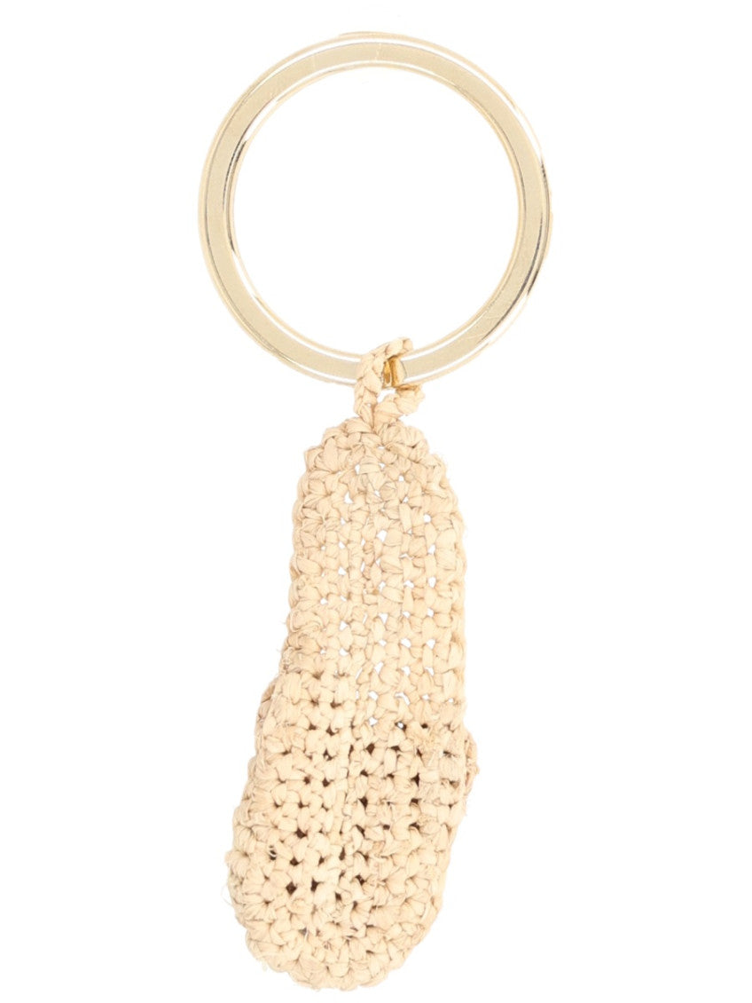 Beige Espa Woven Key Holder 2