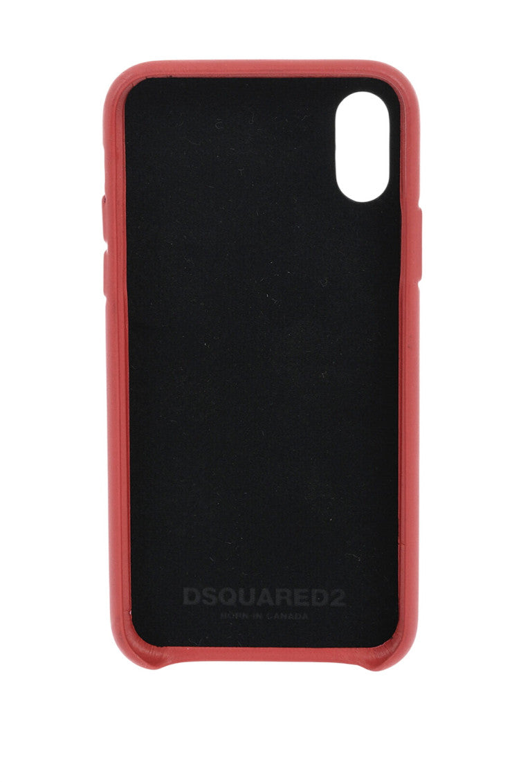 Red Logo IPhone X Case 2