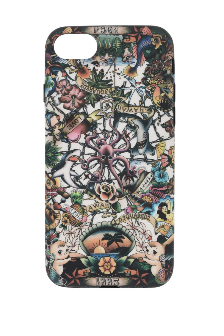 Multicolor Printed IPhone 8 Plus Case 1