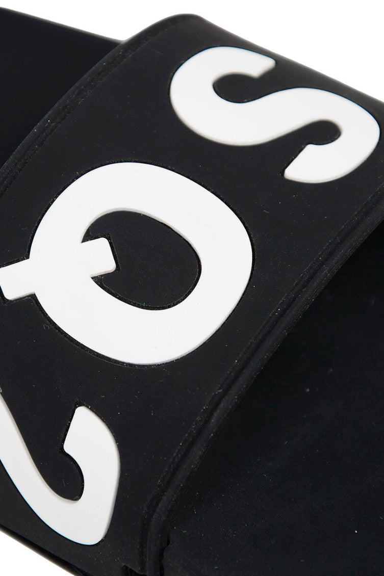 Black Slide Logo IPhone X Case 3