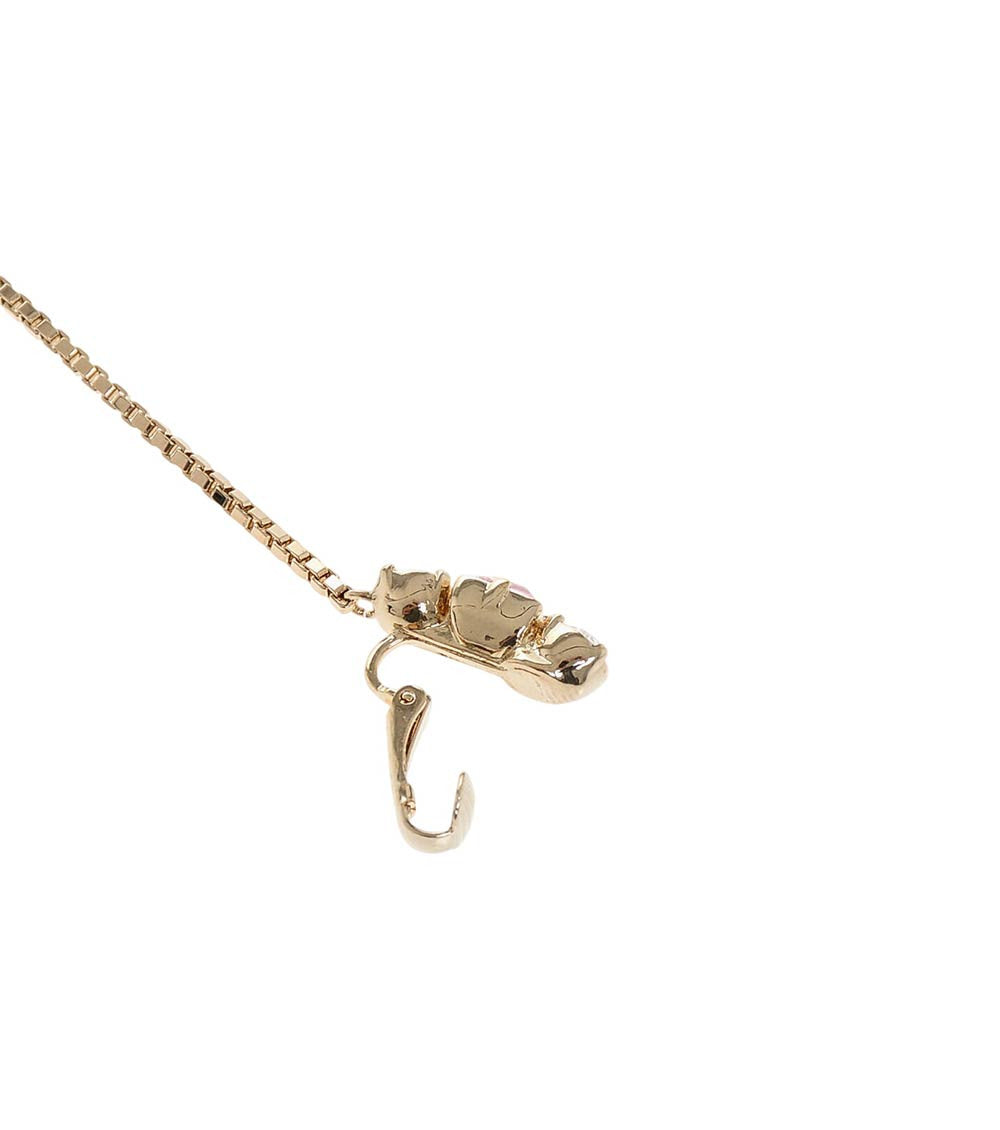 Golden Charm Single Earring 4