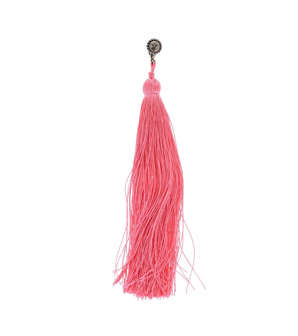 Pink Tassel Single Earring 1