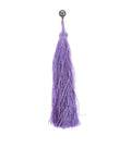 Purple Tassel Single Earring 1