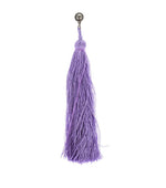 Purple Tassel Single Earring 1
