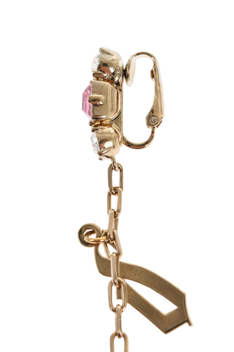 Golden Charm Single Earring 2