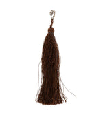 Brown Tassel Single Earring 1