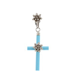 Sky Blue Charm Single Earring 1