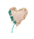 Beige Heart Single Earring 1
