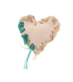 Beige Heart Single Earring 1
