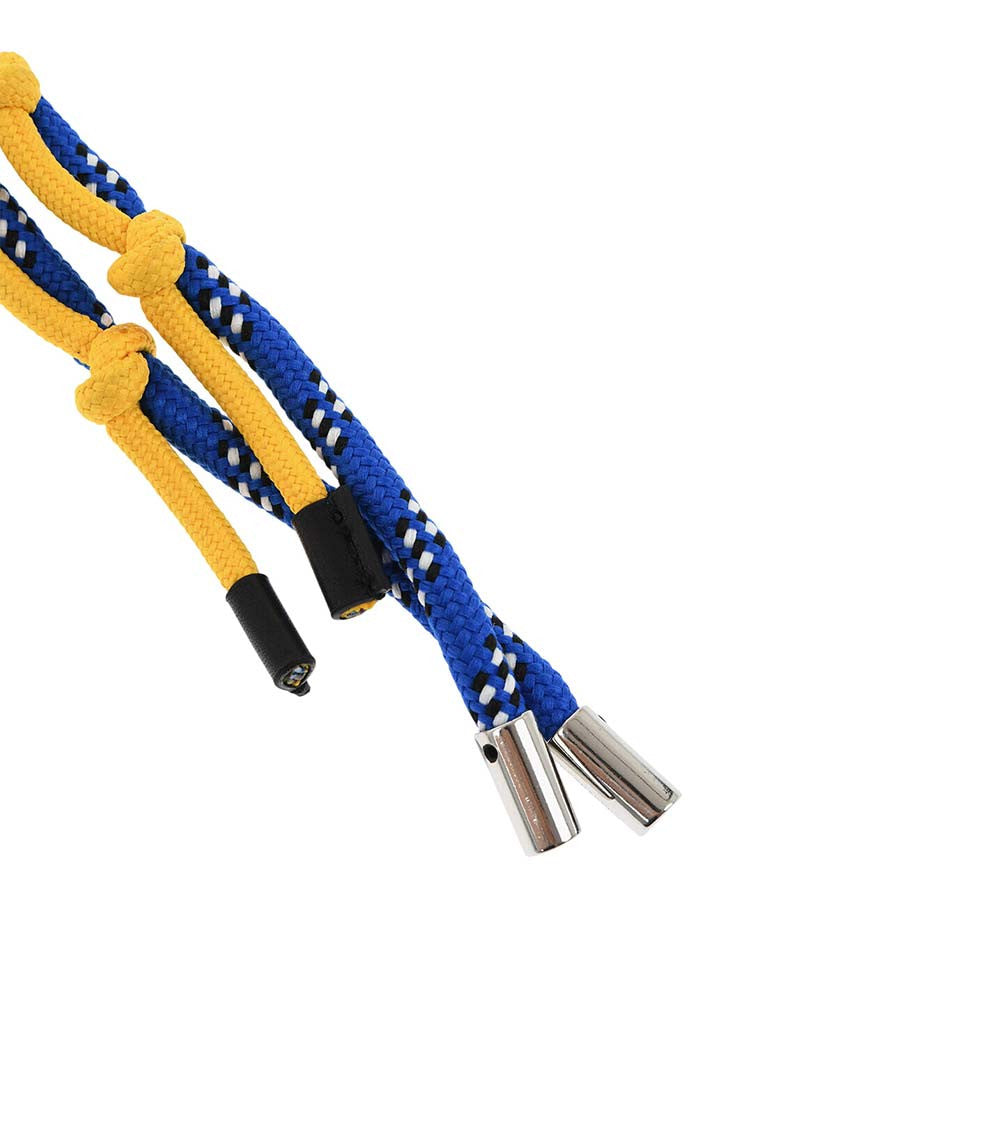 Yellow Braided Key Holder 2