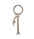 Silver Logo Charm Key Holder 1