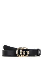 Black GG Buckle Belt 1