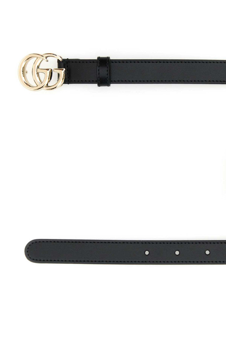 Black GG Buckle Belt 2
