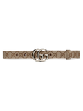Beige GG Marmont belt 1