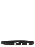 Black 'Minimal Western' belt 1