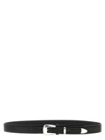 Black 'Minimal Western' belt 1