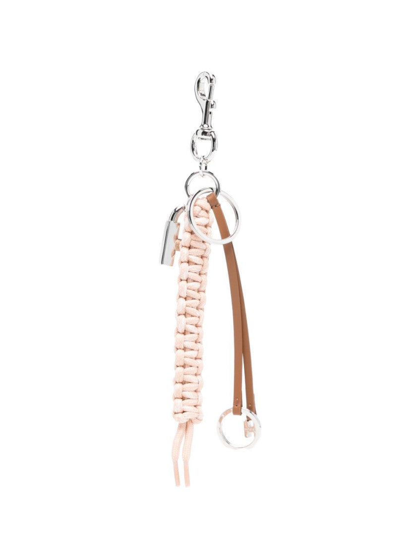 Brown Leather keyring 2