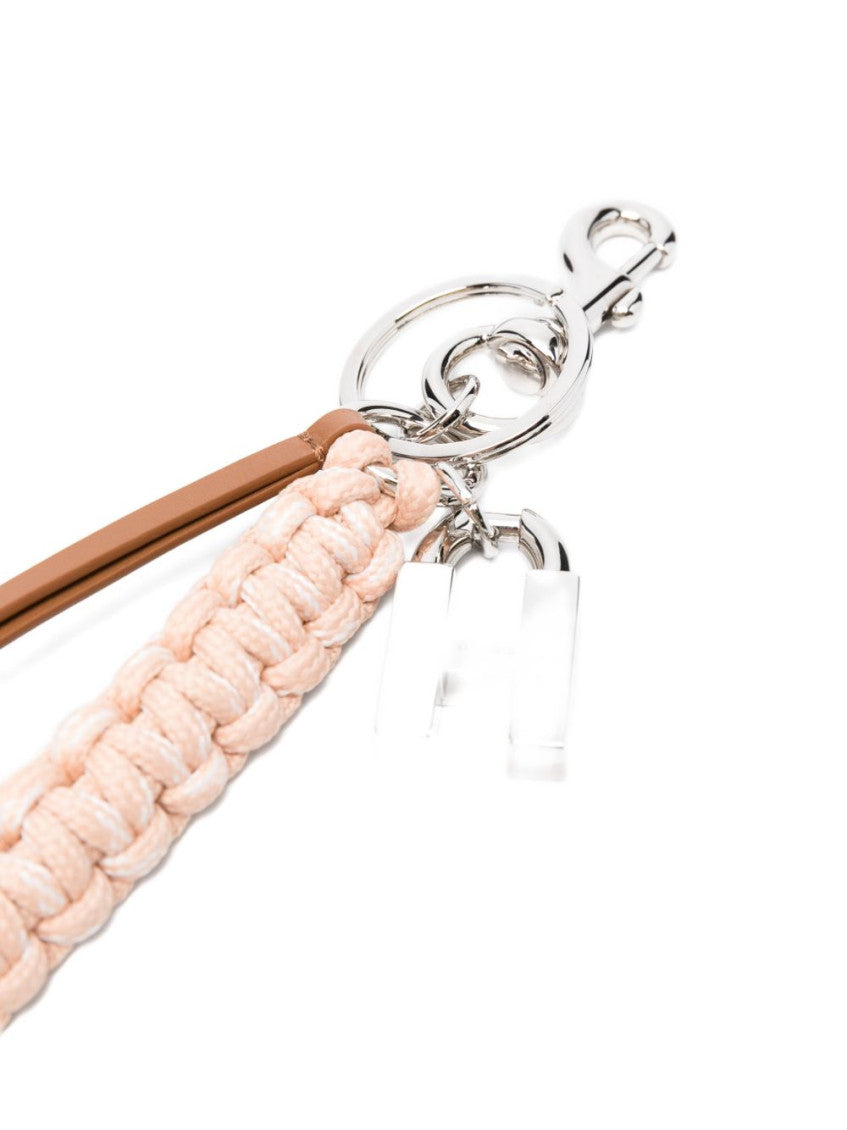 Brown Leather keyring 3