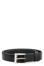 Black Logo Buckle Belt 1