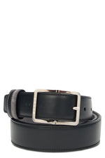 Black Logo Buckle Belt 1